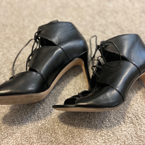 Via Spiga black high heel sandals - Picture 2 of 8